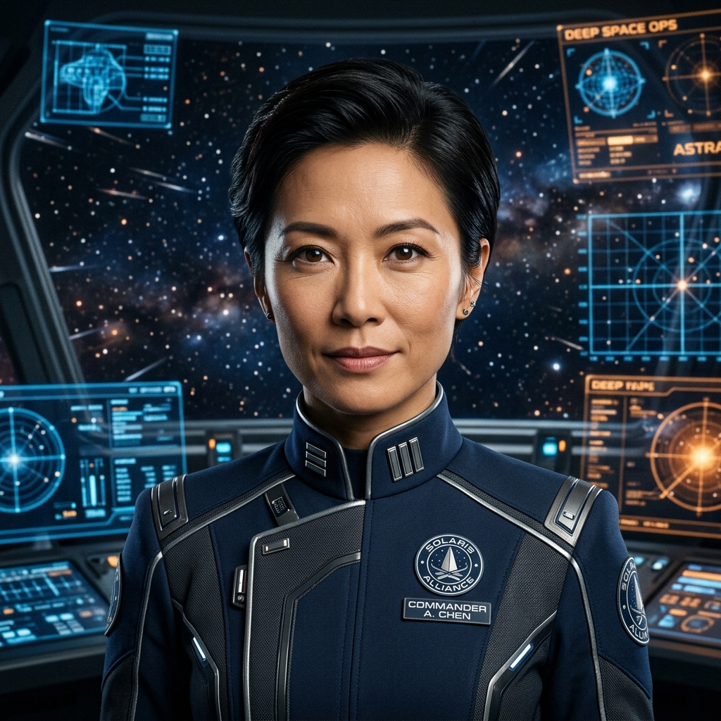 Commander Aria Chen