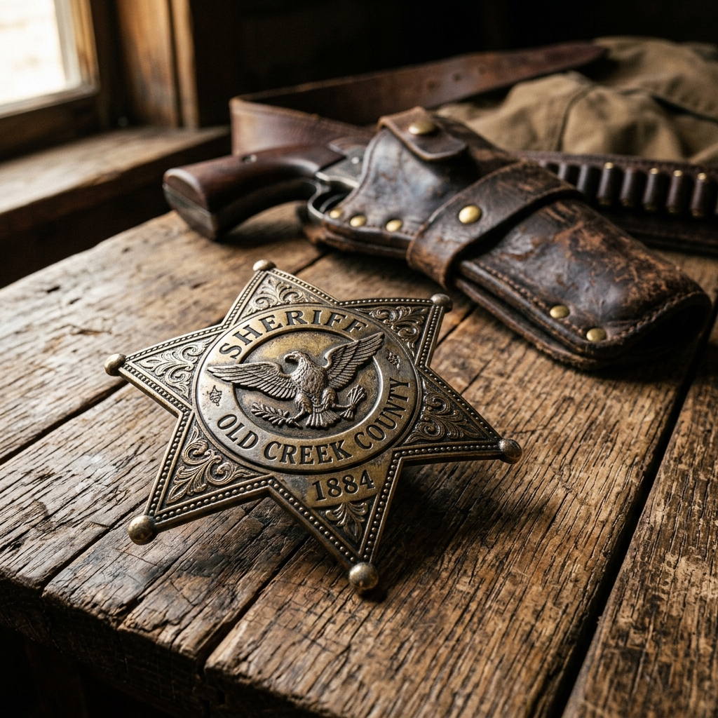Sheriff's Badge Replica